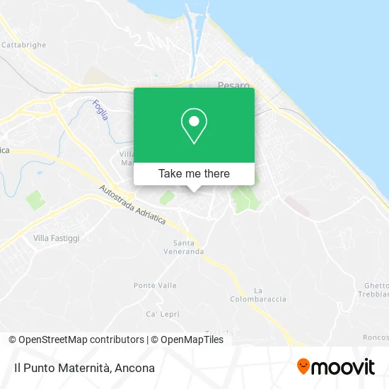 Il Punto Maternità map
