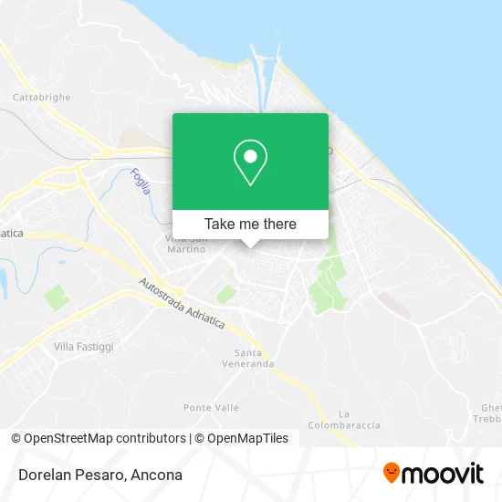 Dorelan Pesaro map