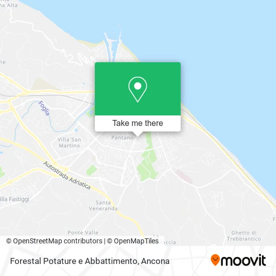 Forestal Potature e Abbattimento map