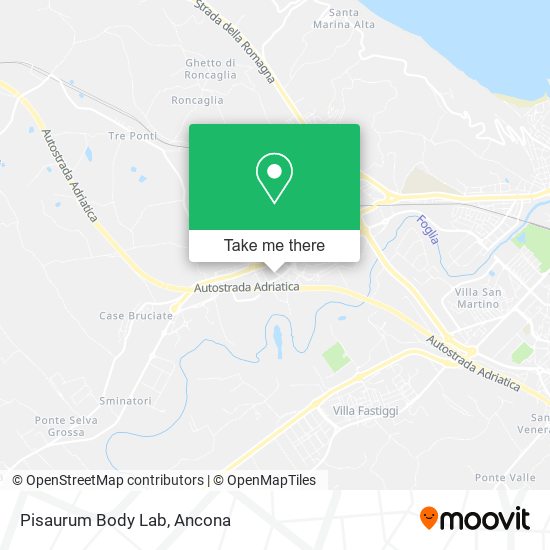 Pisaurum Body Lab map
