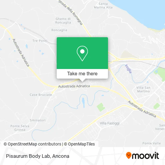 Pisaurum Body Lab map