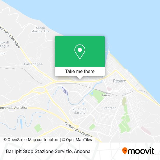 Bar Ipit Stop Stazione Servizio map
