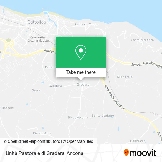 Unità Pastorale di Gradara map