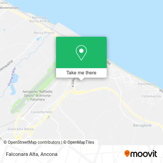 Falconara Alta map