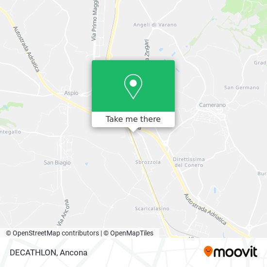 DECATHLON map