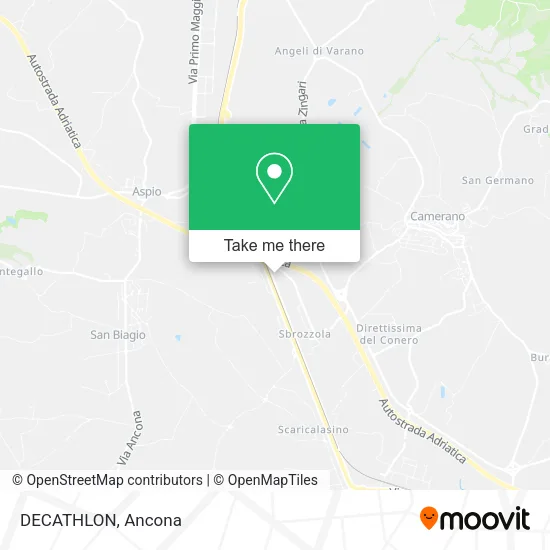 DECATHLON map