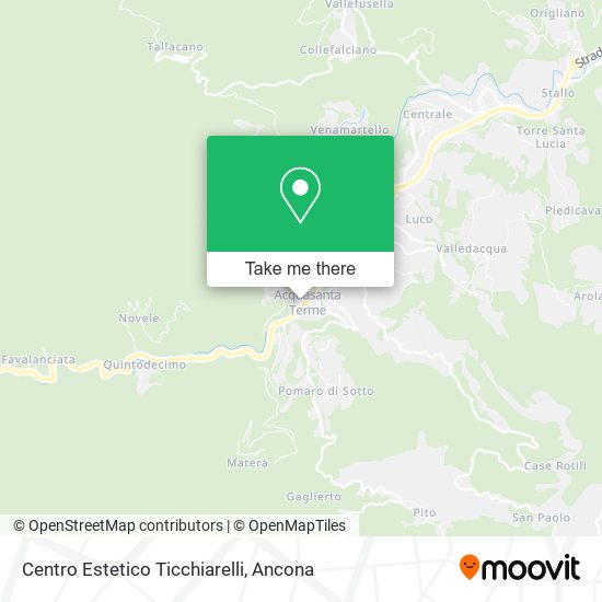 Centro Estetico Ticchiarelli map
