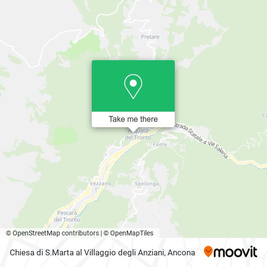 Chiesa di S.Marta al Villaggio degli Anziani map