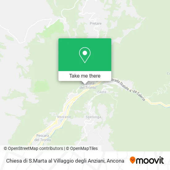 Church of Saint Martha at the Elderly Village map