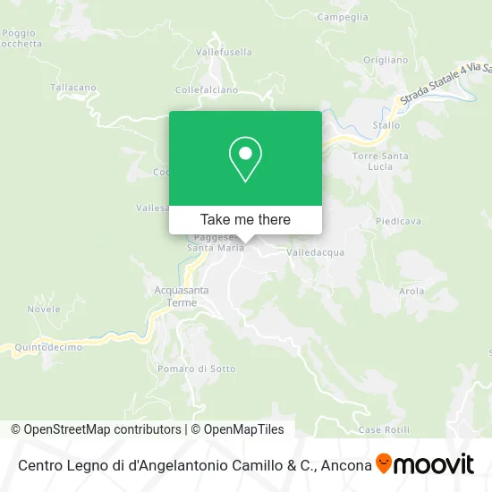 Centro Legno di d'Angelantonio Camillo & C. map