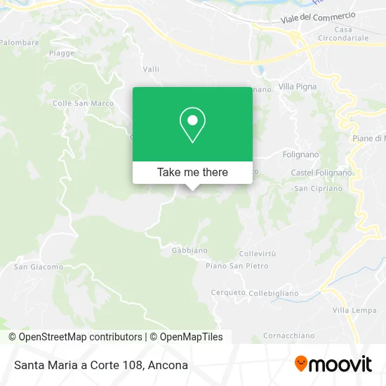 Santa Maria a Corte 108 map