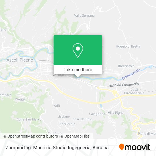 Zampini Ing. Maurizio Studio Ingegneria map