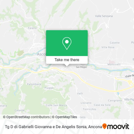 Tg D di Gabrielli Giovanna e De Angelis Sonia map