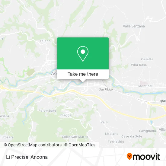 Li Precise map