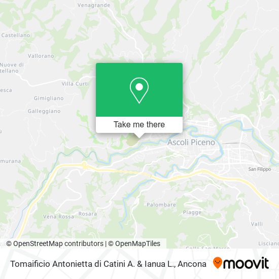 Tomaificio Antonietta di Catini A. & Ianua L. map