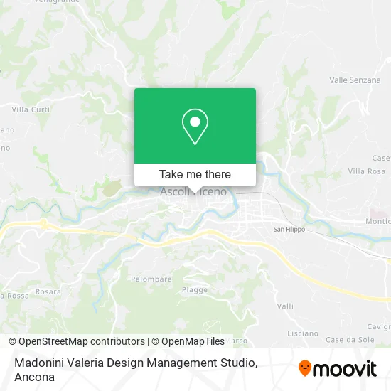 Madonini Valeria Design Management Studio map