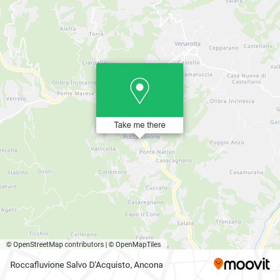Roccafluvione Salvo D'Acquisto map