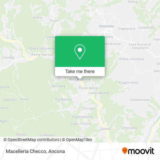 Macelleria Checco map