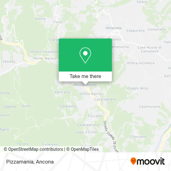 Pizzamania map