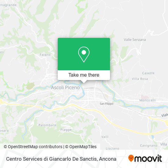 Centro Services di Giancarlo De Sanctis map