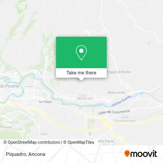 Piquadro map
