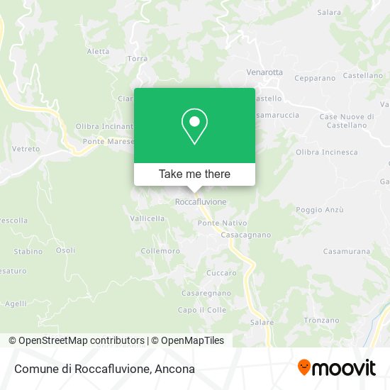 Comune di Roccafluvione map