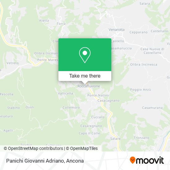 Panichi Giovanni Adriano map
