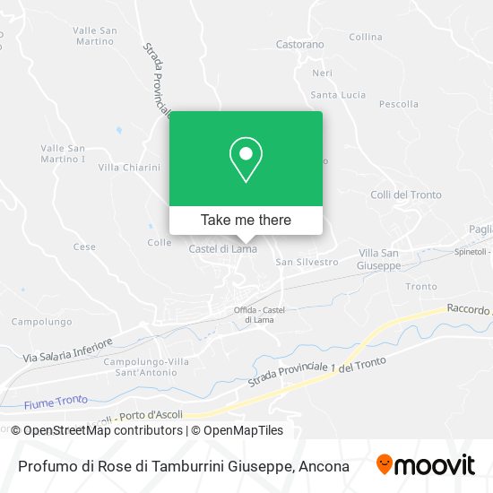 Profumo di Rose di Tamburrini Giuseppe map