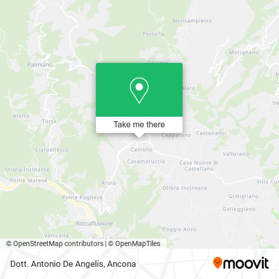 Dott. Antonio De Angelis map