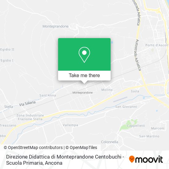 Direzione Didattica di Monteprandone Centobuchi - Scuola Primaria map