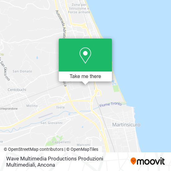 Wave Multimedia Productions Produzioni Multimediali map