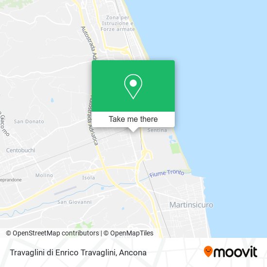 Travaglini di Enrico Travaglini map