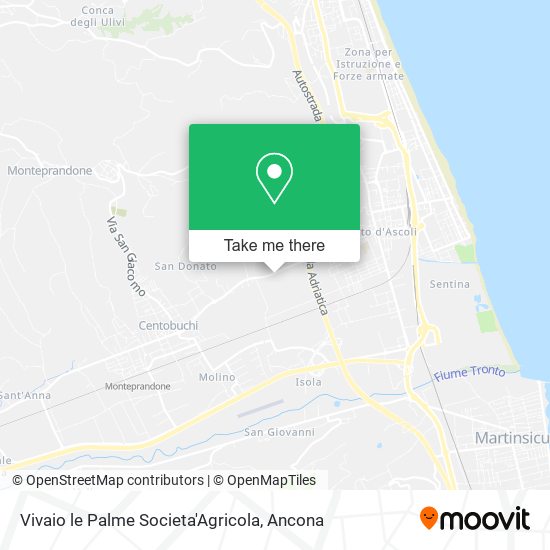 Vivaio le Palme Societa'Agricola map
