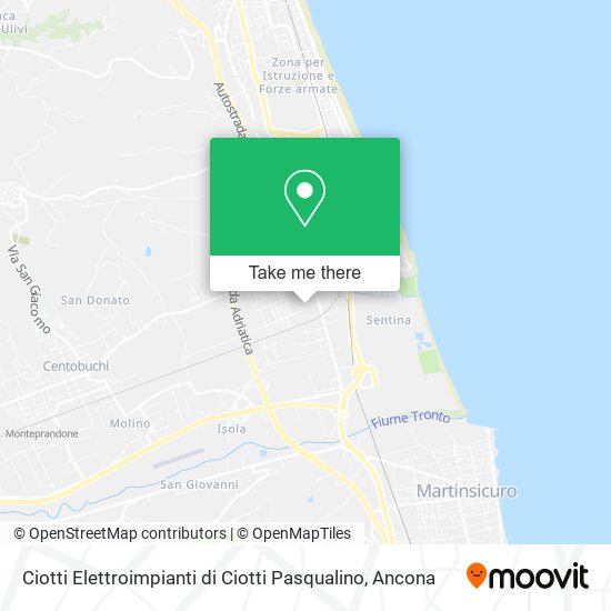 Ciotti Elettroimpianti di Ciotti Pasqualino map