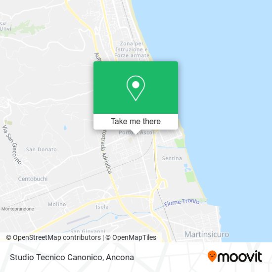 Studio Tecnico Canonico map