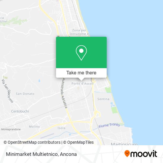 Minimarket Multietnico map