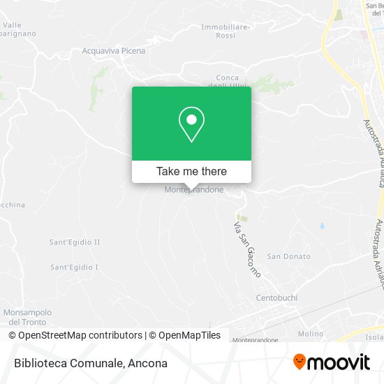 Biblioteca Comunale map