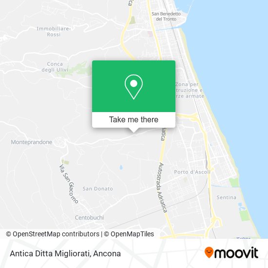 Antica Ditta Migliorati map
