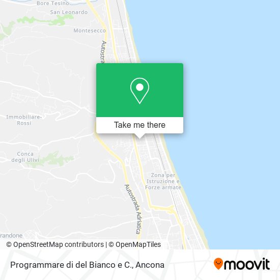 Programmare di del Bianco e C. map