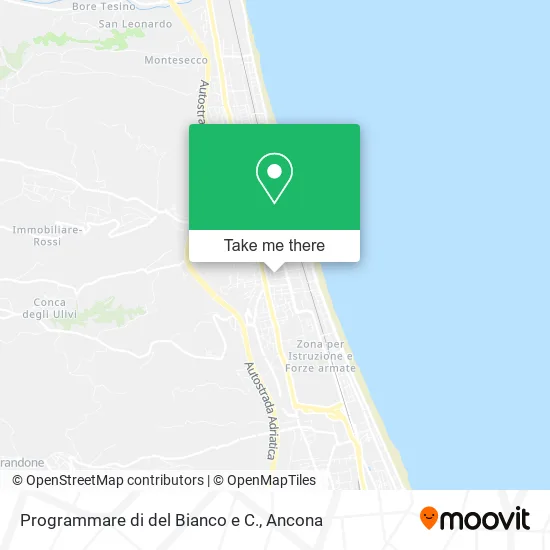 Programmare di del Bianco e C. map