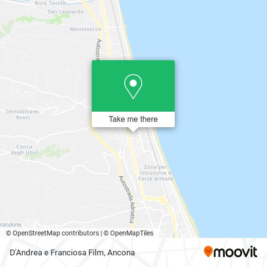 D'Andrea e Franciosa Film map