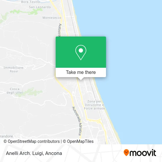 Anelli Architect Luigi map