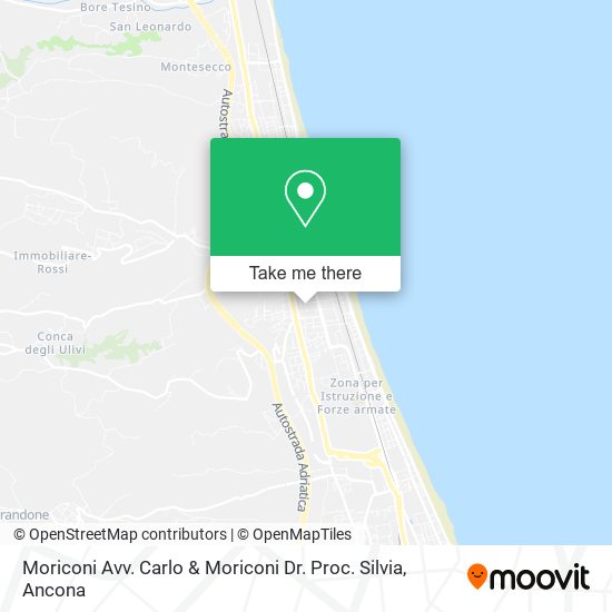 Moriconi Avv. Carlo & Moriconi Dr. Proc. Silvia map