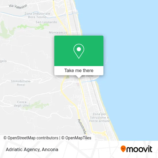 Adriatic Agency map
