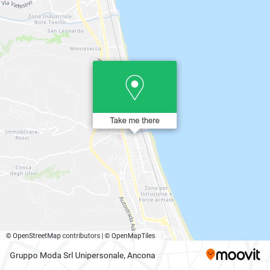 Gruppo Moda Srl Unipersonale map