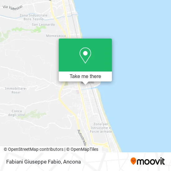 Fabiani Giuseppe Fabio map