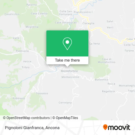 Gianfranca Pignoloni map