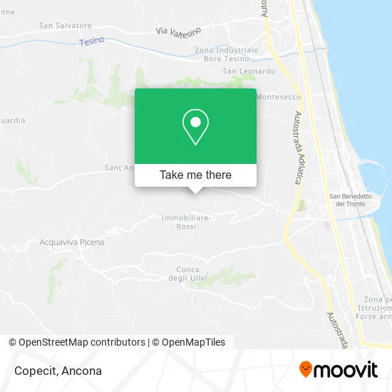 Copecit map