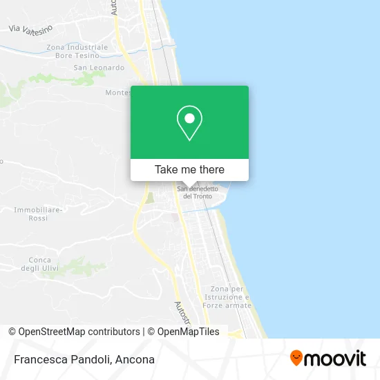 Francesca Pandoli map