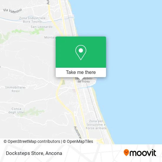Docksteps Store map